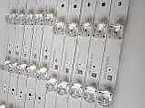 Підсвітка led телевізора SHARP 49" RF-AJ490E32-0601R-01 RF-AJ490E32-0601L-01