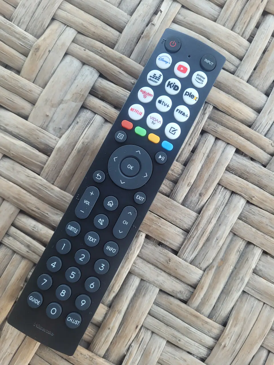 Пульт ДК телевізора HISENSE EN2M36H(0011) ZDA6240722 оригінал Smart Control