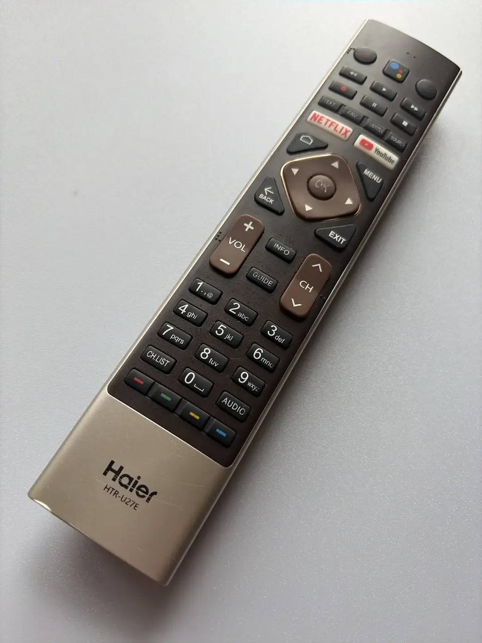 Пульт ДК телевізора HAIER HTR-U27E оригінальний