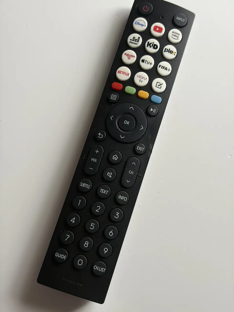 Пульт ДК телевізора HISENSE EN2M36H(0011) ZDA6240722 оригінал Smart Control